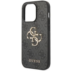 Guess 4G Big Metal Logo Back Case for Apple iPhone 15 Pro