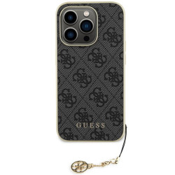 Guess 4G Charms Collection Back Case for Apple iPhone 15 Pro