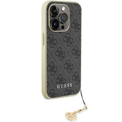 Guess 4G Charms Collection Back Case for Apple iPhone 15 Pro