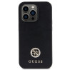 Guess Strass Metal Logo Back Case for Apple iPhone 15 Pro