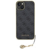 Guess 4G Charms Collection Back Case for Apple iPhone 15 Plus