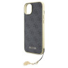 Guess 4G Charms Collection Back Case for Apple iPhone 15 Plus