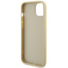 Guess Strass Metal Logo Back Case for Apple iPhone 15
