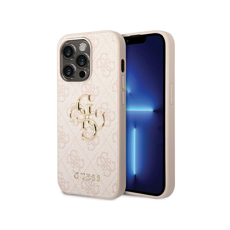Guess 4G Big Metal Logo Back Case for Apple iPhone 15 Pro Max