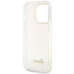 Guess IML Faceted Mirror Disco Iridescent Case for iPhone Apple 15 Pro Max