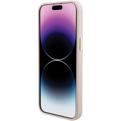 Guess Silicone Logo Strass 4G Back Case for Apple iPhone 15 Pro Max