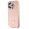 Guess Croco Triangle Logo Case for Apple iPhone 15 Pro Max