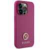 Guess Strass Metal Logo Back Case for Apple iPhone 15 Pro Max