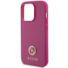 Guess Strass Metal Logo Back Case for Apple iPhone 15 Pro Max