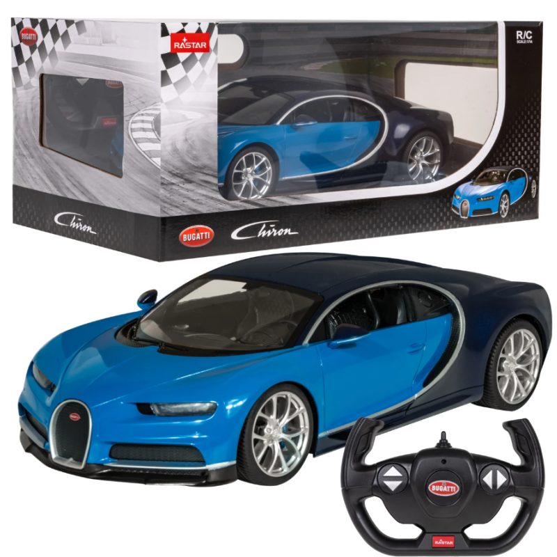 Rastar Bugatti Chiron R/C Toy Car 1:14