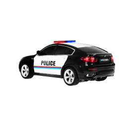 RoGer R/C BMW X6 Police Toy Car 1:24