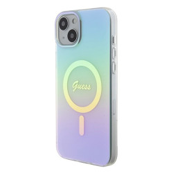 Guess IML Iridescent MagSafe Back Case for Apple iPhone 15 Plus