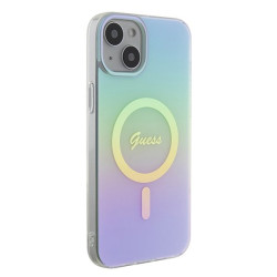 Guess IML Iridescent MagSafe Back Case for Apple iPhone 15 Plus