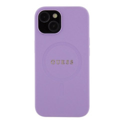 Guess Saffiano MagSafe Back Case for Apple iPhone 15 Plus