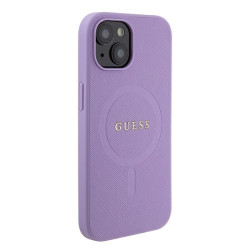 Guess Saffiano MagSafe Back Case for Apple iPhone 15 Plus