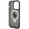 Karl Lagerfeld Ring Stand Karl&Choupettte MagSafe Back Case for Apple iPhone 15 Pro Max