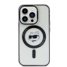Karl Lagerfeld IML Choupette`s Head MagSafe Back Case for Apple iPhone 15 Pro Max
