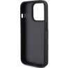 Karl Lagerfeld Saffiano Cardslots and Stand Monogram Choupette Back Case for Apple iPhone 15 Pro