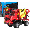 CaDa C51014W R/C Concrete Mixer Toy Car Collapsible constructor set 814 parts