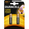 Duracell AAA MN2400 Alkaline LR03 1.5V Batteries (2pcs) (EU Blister)
