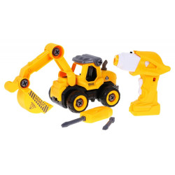 Lei Meng LM8011-YZ-1 Construction Truck Building Model Set with Screwdriver and Drill