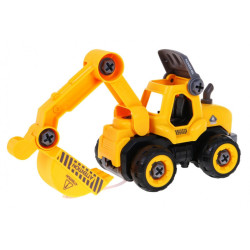 Lei Meng LM8011-YZ-1 Construction Truck Building Model Set with Screwdriver and Drill