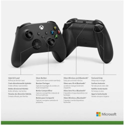 Microsoft Xbox Wireless Controller Carbon Black (QAT-00009)