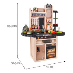 RoGer Children Kitchen with Water Tap 65 Elements