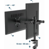 Gembird MA-D2-03 Adjustable Desk Mounted for Monitor