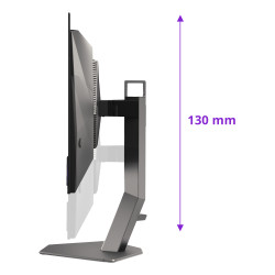 AOC AGON PRO AG276QZD2 kompiuterio monitorius 67,3 cm (26.5") 2560 x 1440 pikseliai Quad HD QD-OLED Juoda, Pilka