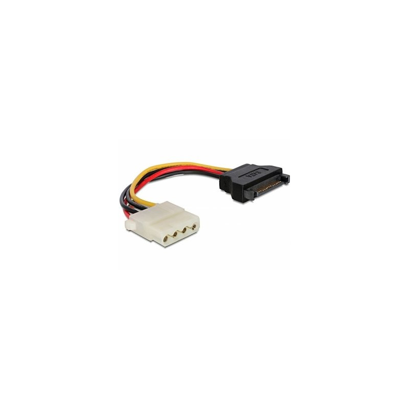 Gembird CC-SATA-PS-M Cable SATA Male - MOLEX Female 0.15m