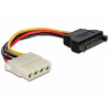 Gembird CC-SATA-PS-M Cable SATA Male - MOLEX Female 0.15m