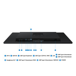 Samsung S80UH computer monitor 81.3 cm (32") 3840 x 2160 pixels 4K Ultra HD LCD Black
