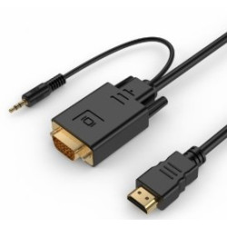 Gembird HDMI - VGA + 3.5mm Full HD Cable 1.8m