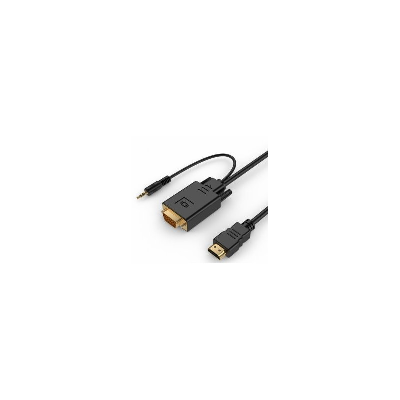 Gembird HDMI - VGA + 3.5mm Full HD Cable 1.8m