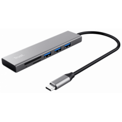 Trust  Fast USB-C Hub & Card Reader Dock station