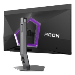 AOC AGON PRO AG276QZD2 kompiuterio monitorius 67,3 cm (26.5") 2560 x 1440 pikseliai Quad HD QD-OLED Juoda, Pilka