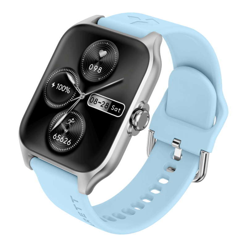 Garett Smartwatch GRC Activity 2 Silver matt / AMOLED / 100 sports modes / SOS function / Bluetooth