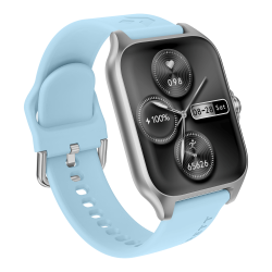 Garett Smartwatch GRC Activity 2 Silver matt / AMOLED / 100 sports modes / SOS function / Bluetooth
