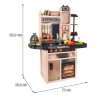 RoGer Mega kitchen with water tap 65 Items