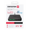 Swissten Desktop GaN Charger 2x USB-C /  2x USB / 65W