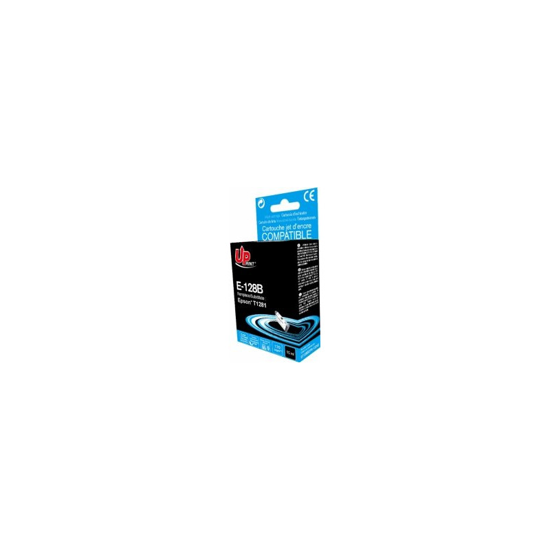 UPrint Epson T1281 Inkjet Cartridge Melns 10ml