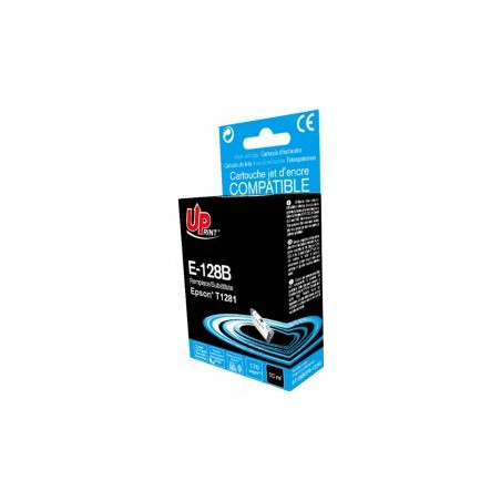 UPrint Epson T1281 Inkjet Cartridge Melns 10ml