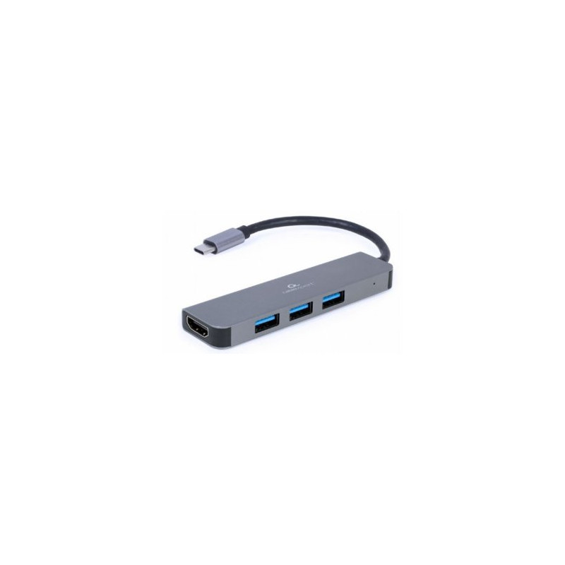 Gembird USB Type-C 2in1 Multi-port Adapter (Hub + HDMI) Hub