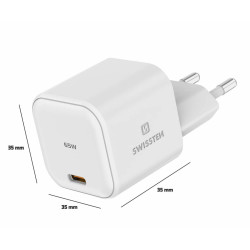 Swissten GaN Travel Charger USB-C 65W