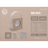 Mars Gaming MS-ECO Friendly Bluetooth Speaker 8W