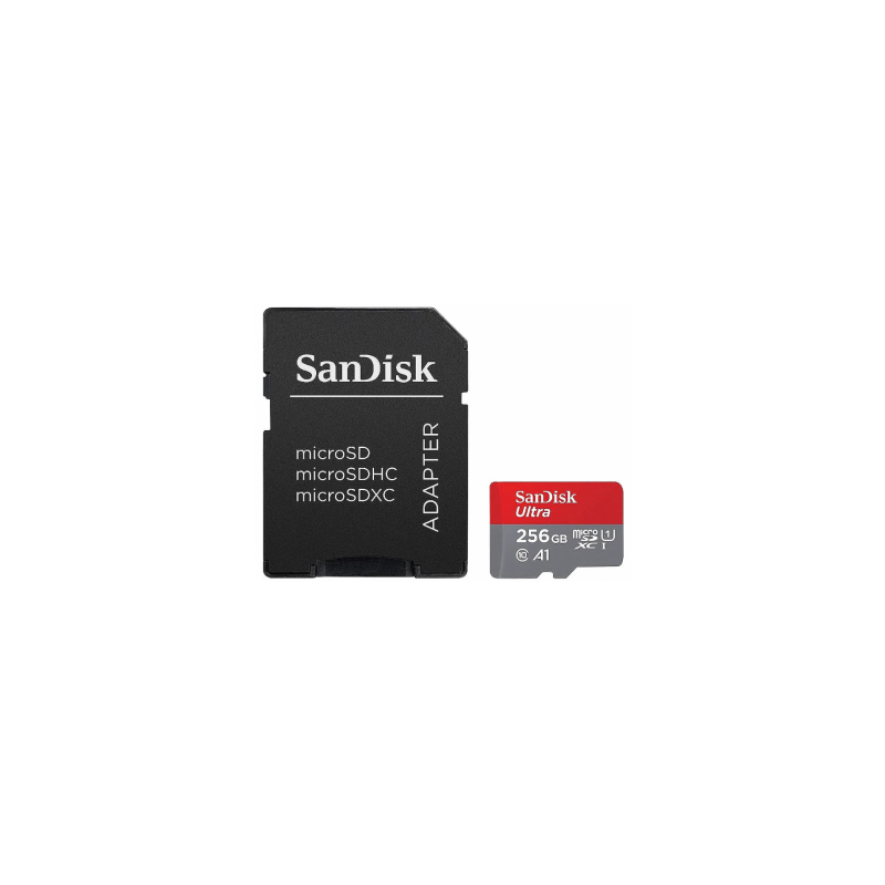 Sandisk Ultra microSDXC 256GB + Adapter Memory card