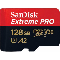 SanDisk Extreme PRO 128GB MicroSDXC Memory Card