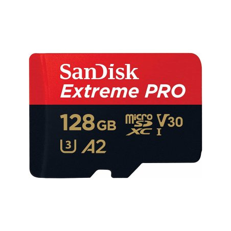 SanDisk Extreme PRO 128GB MicroSDXC Memory Card