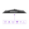 AOC G2 AG276UZD kompiuterio monitorius 67,3 cm (26.5") 3840 x 2160 pikseliai 4K Ultra HD OLED Juoda